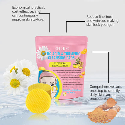 Turmeric Kojic Acid Exfoliating Pads